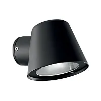 Бра GAS AP1 NERO Ideal Lux чёрный 1 лампа, основание чёрное в стиле современный 