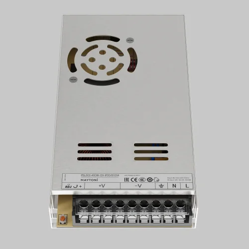 Источник напряжения PSL002 12В 400Вт IP 20 811014 Maytoni для светодиодных лент фото 4