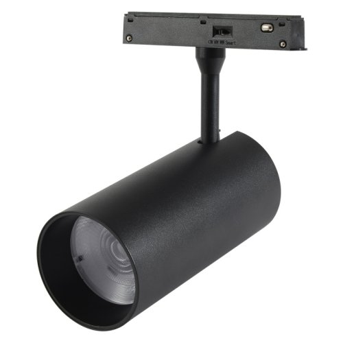 Светильник трековый магнитный CLT 0.33 003 20W BL 3CCT-SMART Crystal Lux чёрный для шинопроводов серии Спейс (Space) чёрный фото 3