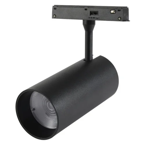 Светильник трековый магнитный CLT 0.33 003 20W BL 3CCT-SMART Crystal Lux чёрный для шинопроводов серии Спейс (Space) чёрный фото 3 Светильник трековый магнитный CLT 0.33 003 20W BL 3CCT-SMART Crystal Lux чёрный для шинопроводов серии Спейс (Space) чёрный фото 3