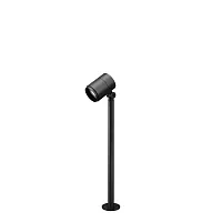 Парковый светильник LED Spira O497FL-L12B3K1 Maytoni уличный IP65 чёрный на 1 лампу, плафон чёрный в стиле современный хай-тек LED
