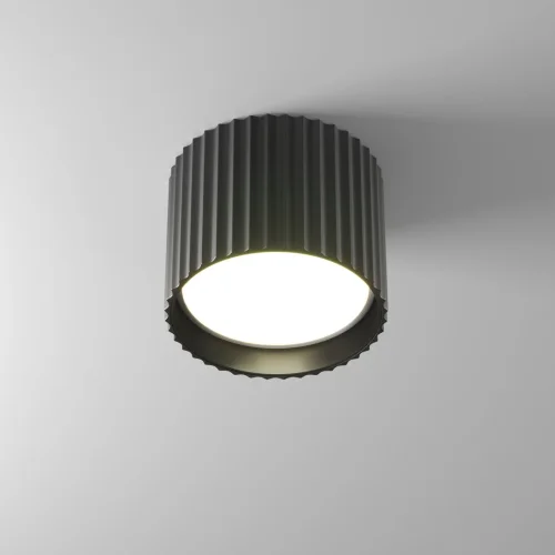 Светильник накладной Calipso C106CL-GX53-B Maytoni чёрный на 1 лампу, основание чёрное в стиле современный хай-тек круглый фото 6 Светильник накладной Calipso C106CL-GX53-B Maytoni чёрный на 1 лампу, основание чёрное в стиле современный хай-тек круглый фото 6