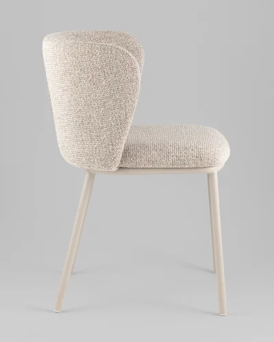 Стул Stag, светло-серый, серые ножки УТ000040245 Stool Group, серый/шенилл, ножки/металл/серый, размеры - *750**** фото 6