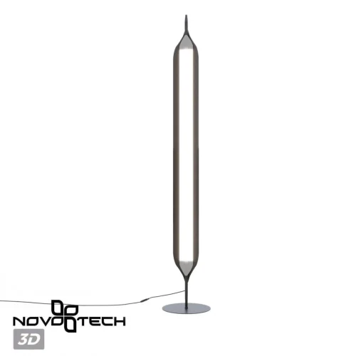 Торшер LED dimm Ala 359543 Novotech чёрный на 1 лампу, основание чёрное в стиле минимализм фото 6