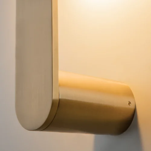 Бра LED Connect MOD356WL-L4BS3K Maytoni латунь на 1 лампу, основание латунь в стиле современный минимализм отражённый свет фото 13
