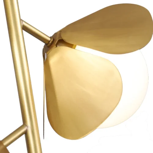 Светильник подвесной JANITA brass 187964-23 ImperiumLoft белый на 1 лампу, основание латунь в стиле современный фото 3 Светильник подвесной JANITA brass 187964-23 ImperiumLoft белый на 1 лампу, основание латунь в стиле современный фото 3