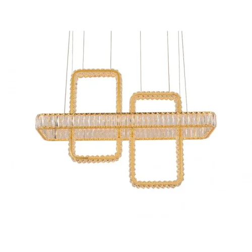 Светильник подвесной LED 8232+2/S gold Newport прозрачный 1 лампа, основание золотое в стиле современный  фото 2