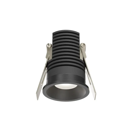 Светильник точечный LED Mini DL059-7W4K-B Maytoni чёрный на 1 лампу, основание чёрное в стиле современный хай-тек круглый