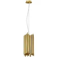 Светильник подвесной Savona 816022 Lightstar золотой 6 ламп, основание золотое в стиле арт-деко 