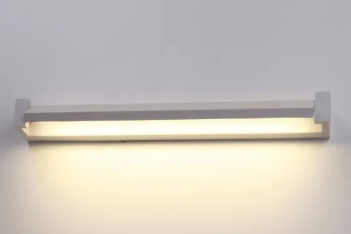 Бра LED CLT 028W700 WH Crystal Lux белый на 1 лампу, основание белое в стиле современный фото 6