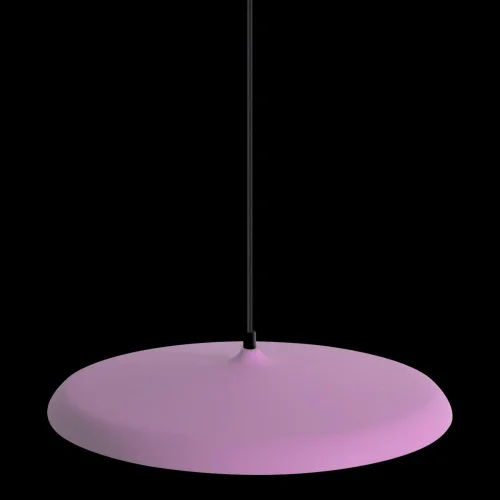 Светильник подвесной LED Plato 10119 Pink LOFT IT розовый 1 лампа, основание чёрное в стиле современный  фото 6