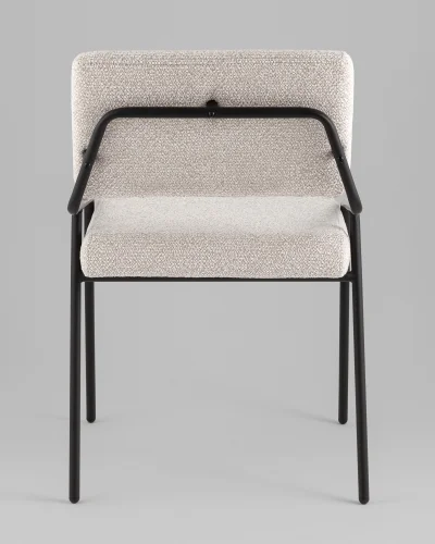 Стул Теллинг шенилл серо-бежевый УТ000041943 Stool Group, /, ножки//, размеры - ***** фото 6