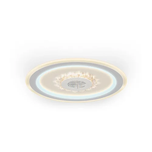 Светильник потолочный LED с пультом Crystal 52369 7 Ritter белый 1 лампа, основание белое в стиле современный с пультом фото 3