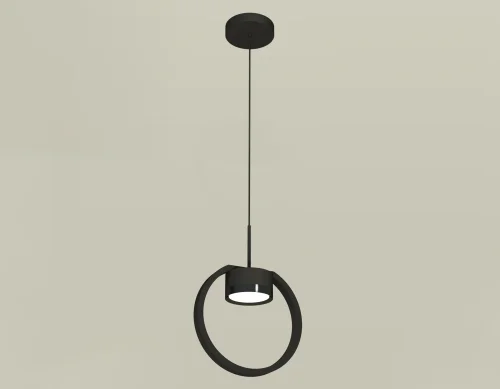 Светильник подвесной XB9102100 Ambrella light чёрный 1 лампа, основание чёрное в стиле современный хай-тек 