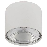 Светильник накладной Bit 6872-NW Nowodvorski белый 1 лампа, основание белое в стиле современный круглый