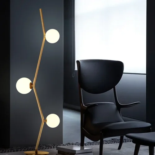 Торшер MATHIA FL 212092-23 ImperiumLoft белый на 3 лампы, основание латунь в стиле современный фото 10 Торшер MATHIA FL 212092-23 ImperiumLoft белый на 3 лампы, основание латунь в стиле современный фото 10