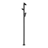 Парковый светильник LED Torq O494FL-L30B3K Maytoni уличный IP65 чёрный на 3 лампы, плафон чёрный в стиле современный хай-тек LED