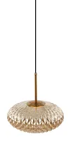 Светильник подвесной Roxie 2095/05/01P Stilfort золотой 1 лампа, основание бронзовое в стиле современный выдувное