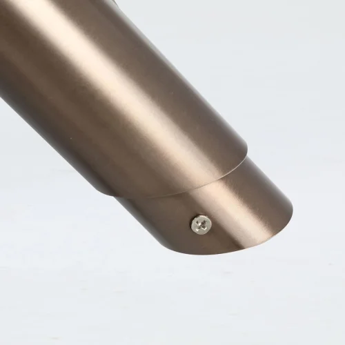 Светильник накладной LED Insuper 2798-1U Favourite коричневый на 1 лампу, основание коричневое в стиле современный круглый фото 2