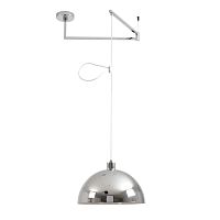 Светильник подвесной Armina 8322/1C Lumion хром на 1 лампу, основание хром в стиле лофт 