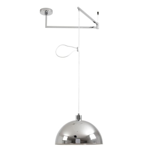 Светильник подвесной Armina 8322/1C Lumion хром на 1 лампу, основание хром в стиле лофт 
