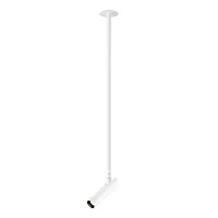 Светильник подвесной LED Focus T P141RS-L125-6W4K-W Maytoni белый на 1 лампу, основание белое в стиле современный хай-тек встраиваемый
