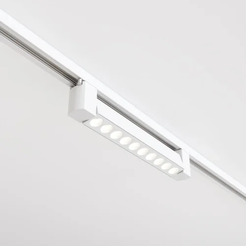 Трековый светильник LED Single phase track system Unity TR010-1-10W4K-M-W Maytoni белый для шинопроводов серии Single phase track system Unity белый фото 4