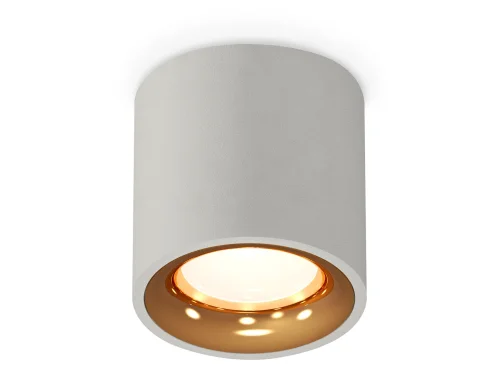 Светильник накладной Techno spot XS7533024 Ambrella light серый 1 лампа, основание серое в стиле хай-тек современный круглый