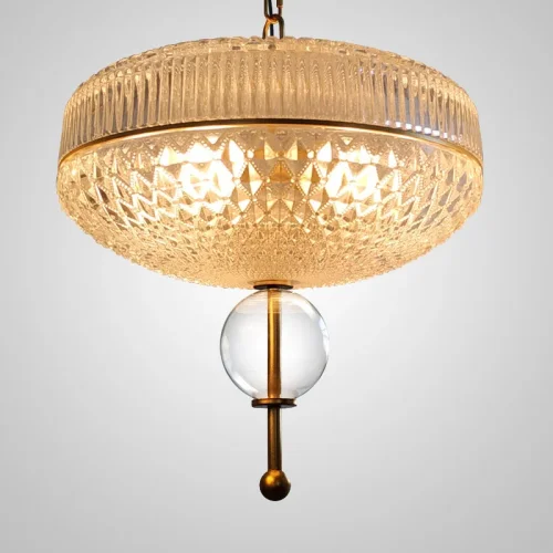Светильник подвесной AMPLE C 212137-26 ImperiumLoft прозрачный 3 лампы, основание золотое в стиле современный арт-деко  фото 14