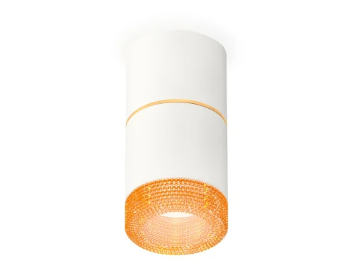 Светильник накладной Techno spot XS7401202 Ambrella light белый 1 лампа, основание белое в стиле современный хай-тек круглый