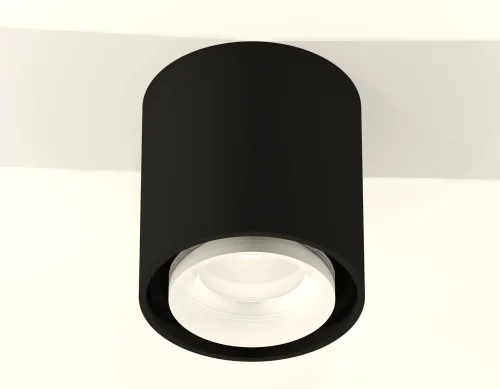 Светильник накладной Techno spot XS7723016 Ambrella light чёрный 1 лампа, основание чёрное в стиле хай-тек современный круглый фото 3
