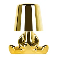 Настольная лампа LED Brothers 10233-E Gold LOFT IT золотая 1 лампа, основание золотое металл в стиле современный животные