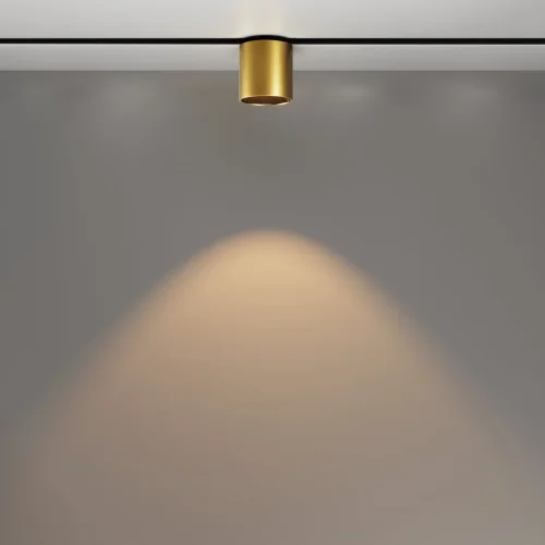 Трековый светильник LED Magnetic track system Exility TR132-2-7W3K-BS Maytoni латунь для шинопроводов серии Magnetic track system Exility чёрный латунь фото 4