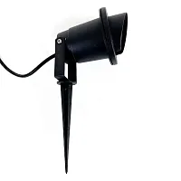 Ландшафтный светильник Bush B LH062012 LightHall уличный IP67 чёрный на 1 лампу, плафон чёрный в стиле современный GU10