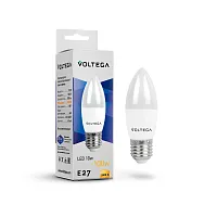 Светодиодная лампа Simple Candle 10W 3000K E27 7240 Voltega E27 10вт