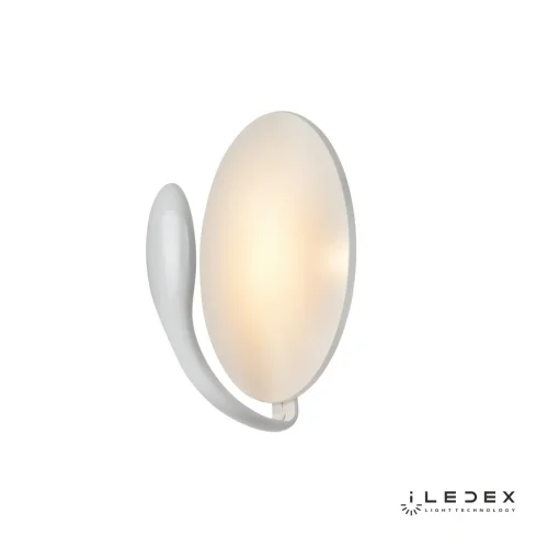 Бра LED Spoon ZD8096S-6W WH iLedex белый на 1 лампа, основание белое в стиле современный хай-тек  фото 2