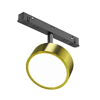 Трековый светильник LED Magnetic track system Exility TR040-2-18W4K-BBS Maytoni латунь для шинопроводов серии Magnetic track system Exility чёрный