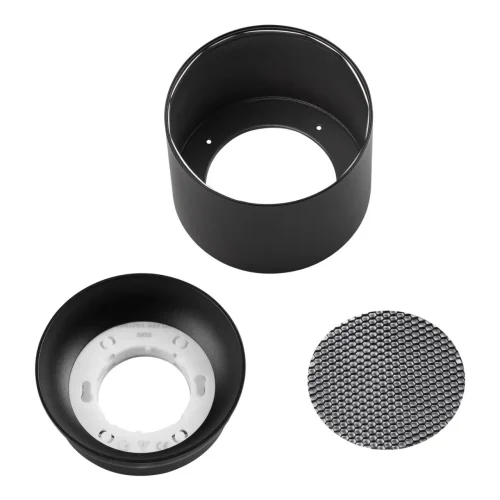 Светильник накладной Gemini 371010 Novotech чёрный на 1 лампу, основание чёрное в стиле современный хай-тек круглый фото 5 Светильник накладной Gemini 371010 Novotech чёрный на 1 лампу, основание чёрное в стиле современный хай-тек круглый фото 5