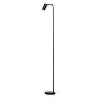 Настольная лампа Астор 545043401 DeMarkt чёрная 1 лампа, основание чёрное металл в стиле современный хай-тек 