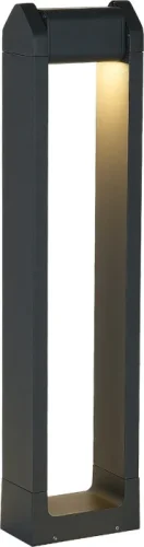 Парковый светильник LED Protech SL9540.705.01 ST-Luce уличный IP54 серый на 1 лампу, плафон серый в стиле хай-тек современный LED фото 3