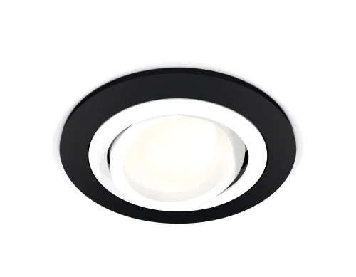 Светильник точечный Techno Spot XC XC7622080 Ambrella light чёрный 1 лампа, основание чёрное в стиле хай-тек современный круглый