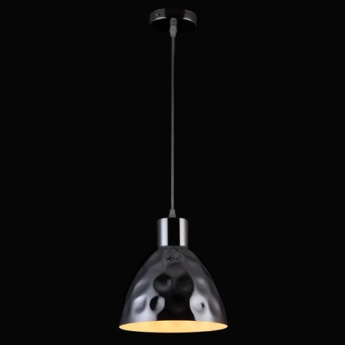 Светильник подвесной MINIMAL ART 77013A-1P CHROME Natali Kovaltseva хром 1 лампа, основание хром в стиле модерн 