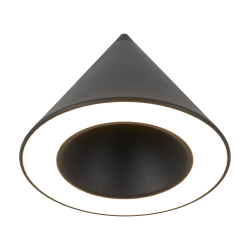 Бра LED Etro FR6141WL-L7B Freya чёрный на 1 лампу, основание чёрное в стиле современный хай-тек фото 4