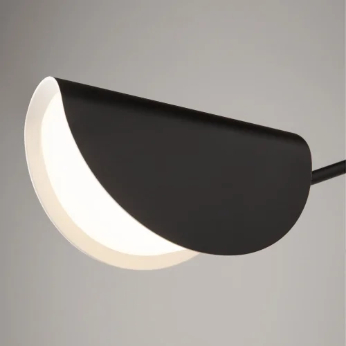 Бра с выключателем в розетку Mollis MOD126WL-01B1 Maytoni чёрный на 1 лампу, основание чёрное в стиле современный в розетку фото 7