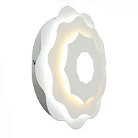 Бра LED Varedo OML-07901-26 Omnilux белый 1 лампа, основание белое в стиле хай-тек 
