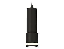 Светильник подвесной XP7402021 Ambrella light чёрный 1 лампа, основание чёрное в стиле модерн хай-тек трубочки