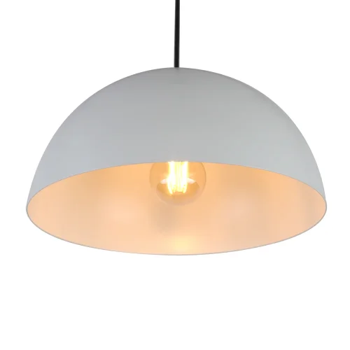 Светильник подвесной Amber 30 LH032020 LightHall белый на 1 лампу, основание белое в стиле лофт фото 3