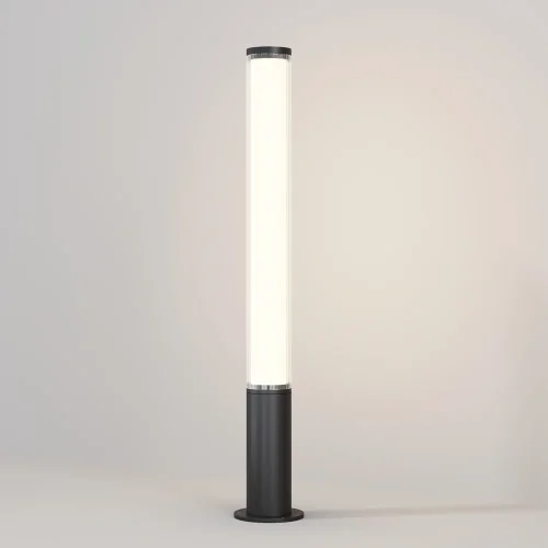 Парковый светильник LED Ster O467FL-L50B3K Maytoni уличный IP чёрный 1 лампа, плафон белый в стиле хай-тек современный LED
