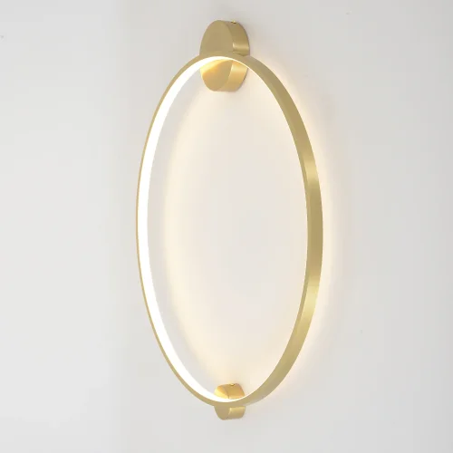 Бра LED с пультом REAL AP26W LED BRASS Crystal Lux белый на 1 лампу, основание латунь в стиле современный фото 3