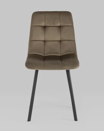 Стул Chilly, велюр коричневый УТ000039624 Stool Group, /, ножки//, размеры - ***** фото 7